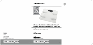 Manuale SilverCrest IAN 449107 Bilancia