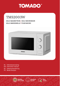 Bedienungsanleitung Tomado TMS2003W Mikrowelle