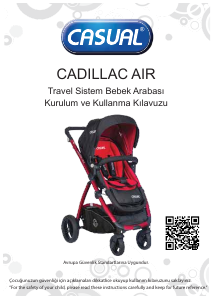 Kullanım kılavuzu Casual Cadillac Air Katlanır bebek arabası
