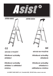 Návod Asist AR99-6003 Rebrík