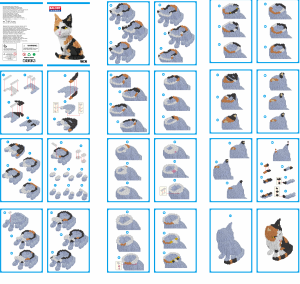 Bedienungsanleitung Balody set 16026 Animals Katze