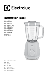 Manual Electrolux EBR3216PN Blender