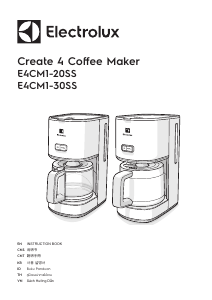 사용 설명서 일렉트로룩스 E4CM1-20SS Create 4 커피 머신
