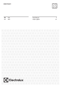 Manual Electrolux EIS74041 Hob