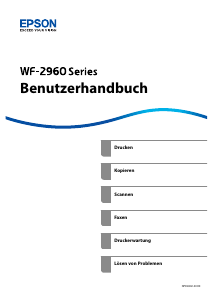 Bedienungsanleitung Epson WorkForce WF-2960DWF Multifunktionsdrucker