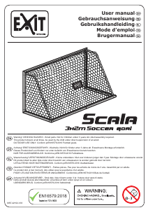 Brugsanvisning Exit Scala Fodboldmål