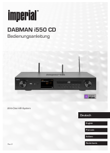 Handleiding Imperial Dabman i550 CD Radio