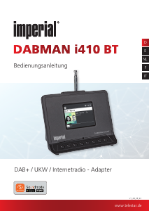 Mode d’emploi Imperial Dabman i410 BT Radio