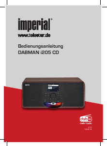 Mode d’emploi Imperial Dabman i205 CD Stéréo