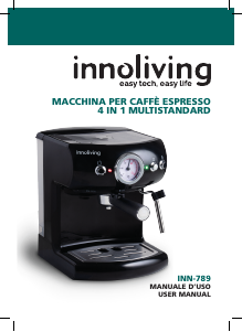 Manuale Innoliving INN-789 Macchina per espresso