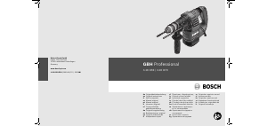 Manual de uso Bosch GBH 3-28 DRE Martillo perforador