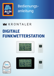 Bedienungsanleitung Krontaler WS97887-2 Wetterstation