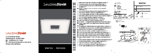 Bedienungsanleitung LeuchtenDirekt 996755 Recess Leuchte