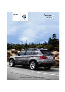 Bruksanvisning BMW X5 3.0si (2007)