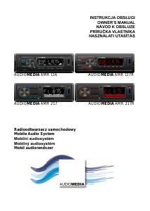 Használati útmutató Audiomedia AMR 116 Autórádió