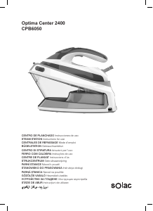 Návod Solac CPB6050 Optima Center 2400 Žehlička