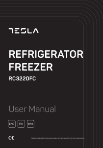 Handleiding Tesla RC3220FC Koel-vries combinatie