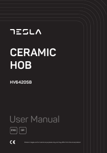 Handleiding Tesla HV6420SB Kookplaat