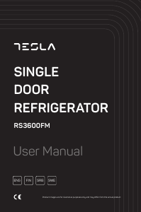 Käyttöohje Tesla RS3600FM Jääkaappi