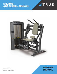 Manual True SPL1400 Multi-gym