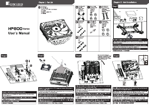 说明书 乔思伯 HP-600 CPU散热器