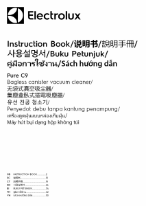 Panduan Electrolux PC91-4CR Pure C9 Penyedot Debu