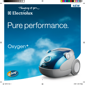 Manual Electrolux Z7320 Oxygen+ Vacuum Cleaner