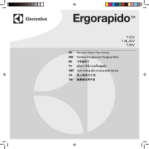 Panduan Electrolux ZB3013 ErgoRapido Penyedot Debu