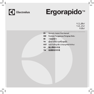 Panduan Electrolux ZB3102AK ErgoRapido Penyedot Debu