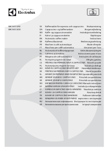 Rokasgrāmata Electrolux EBC54513AX Kafijas automāts