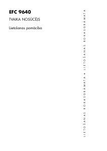 Rokasgrāmata Electrolux EFC9640X Tvaika nosūcējs