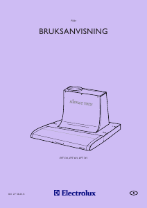 Bruksanvisning Electrolux EFT641 Köksfläkt