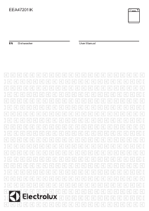 Manual Electrolux EEA47201IK Dishwasher