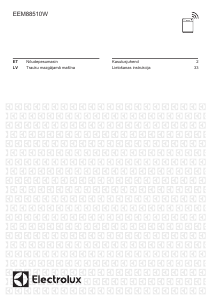 Rokasgrāmata Electrolux EEM88510W Trauku mašīna