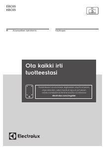 Käyttöohje Electrolux EBC65 Espressokeitin