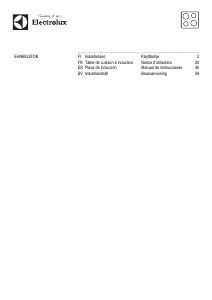 Käyttöohje Electrolux EHN6532FOK Keittotaso