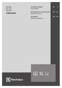 Руководство Electrolux EIS62449W Варочная поверхность