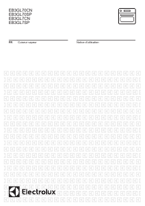 Mode d’emploi Electrolux EB3GL7SP Four