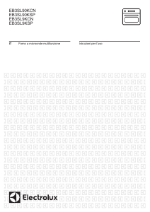 Manuale Electrolux EB3SL9KCN Forno