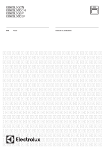 Mode d’emploi Electrolux EB6GL5QSP Four