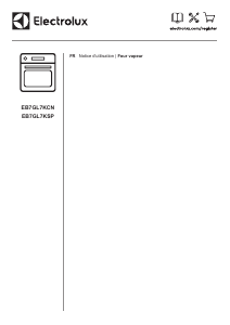 Mode d’emploi Electrolux EB7GL7KSP Four