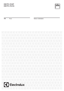 Mode d’emploi Electrolux EB7PL7KSP Four