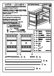 Manual de uso Talgø Valentine Estructura de litera