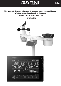 Handleiding Garni 2040 Arcus Weerstation
