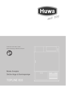 Mode d’emploi Huwa TopLine 810 Sèche-linge