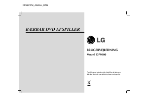 Brugsanvisning LG DP9800 DVD afspiller