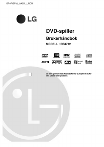 Bruksanvisning LG DR4712V DVD-spiller