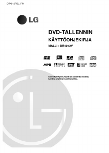 Käyttöohje LG DR4912V DVD-soitin