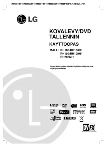 Käyttöohje LG RH188H DVD-soitin