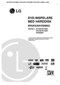 Bruksanvisning LG RH188H DVD spelare